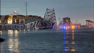 Ship Collision Causes Partial Collapse of Baltimore's Francis Scott Key Bridge