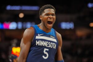 Anthony Edwards Dominates with Record Dunk Despite Injury Setback