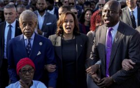 Kamala Harris Leads 59th Annual Bloody Sunday March in Selma