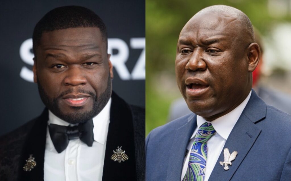  50 Cent and Ben Crump Push for Black Representation in Luxury Spirits Industry