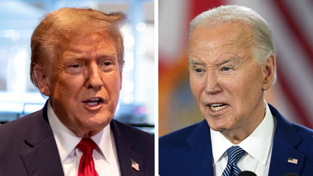 Biden and Trump Trade Blows in Heated Presidential Debate