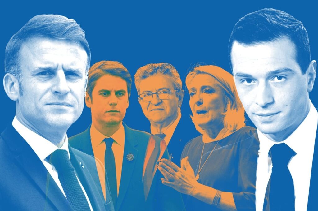 National Rally Leads in France’s Election First Round