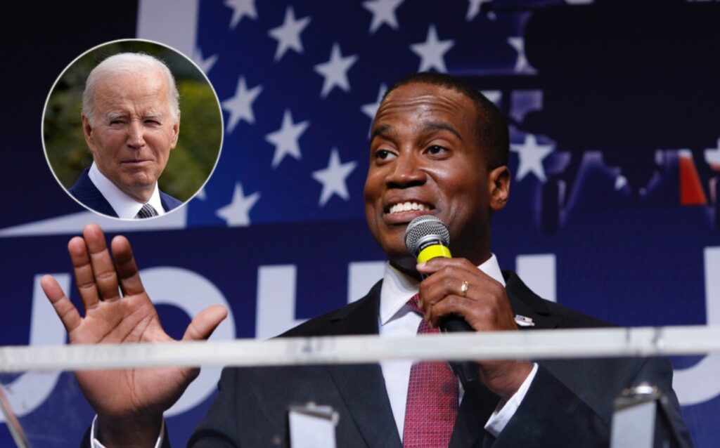Michigan Rep. John James Criticizes Biden and Democrats in RNC Speech