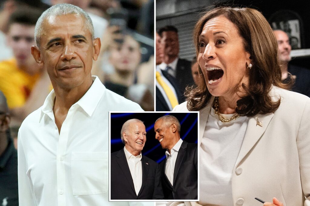 Obama Endorses Kamala Harris for President in Boost to Her Campaign Against Trump