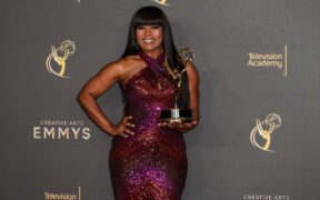 Angela Bassett Wins First Emmy After 9 Nominations: 'Feels Amazing to Finally Hold This'