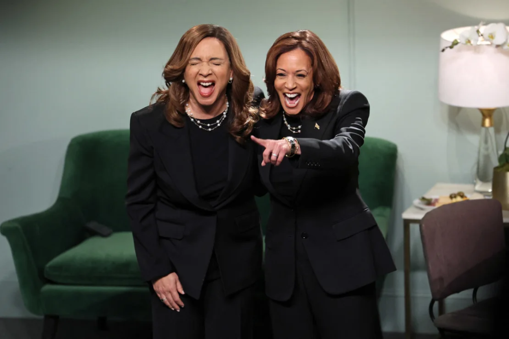 Vice President Harris Surprises on SNL, Gives Advice to Maya Rudolph’s Version of Her