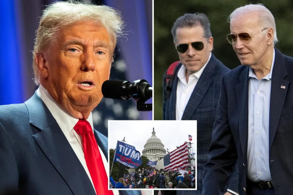 Trump Criticizes Biden's Pardon of Hunter Biden, Calls It Unfair
