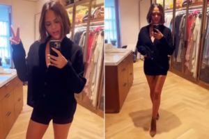 Chrissy Teigen’s Daughter Esti, 2, Shows Off Fashion Sense in Mom’s Walk-In Closet