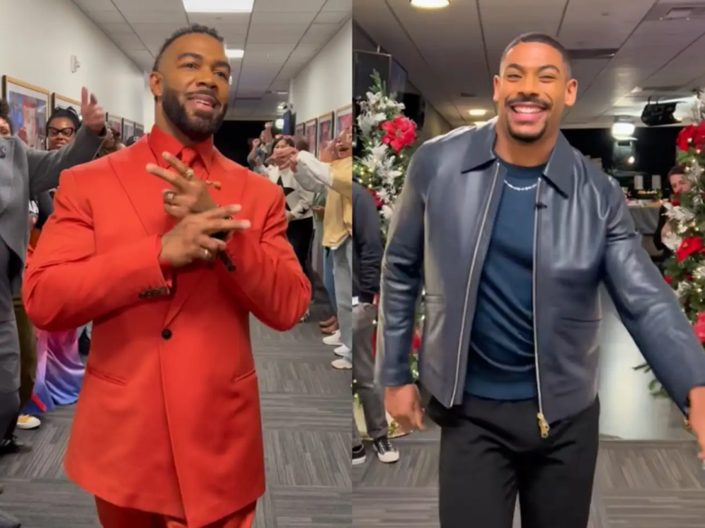 Omari Hardwick Matches Aaron Pierre’s 'Mufasa' Spirit Tunnel Dance—Who Did It Better?