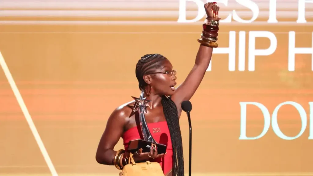 Doechii Takes a Stand Against Donald Trump and ICE During the 2025 BET Awards.