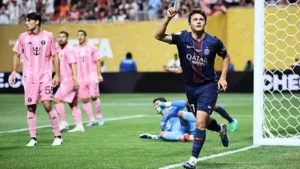 Joao Neves Stars as PSG Sweep Aside Messi’s Inter Miami 4-0 to Reach Club World Cup Quarterfinals