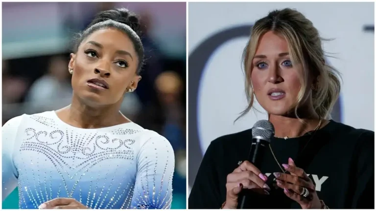 Riley Gaines Addresses Simone Biles Dispute and Apology on “The Stephen A. Smith Show”
