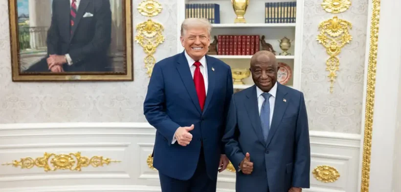 Trump Faces Backlash After Asking Liberian President Where He Learned English
