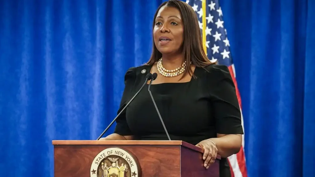 Letitia James Charged in Virginia Mortgage Case