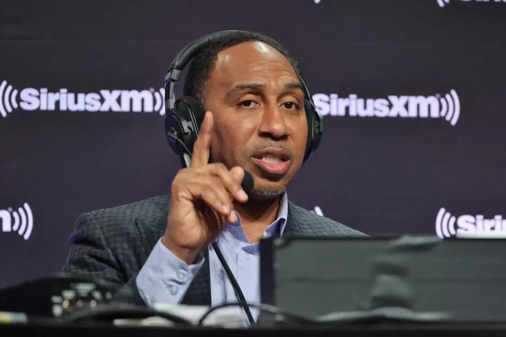 Stephen A. Smith Questions Rep. Jasmine Crockett’s Anti-Trump Focus