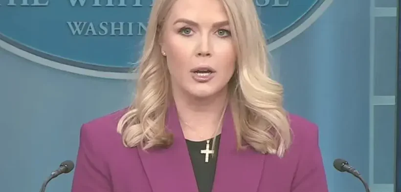 White House Press Secretary Cuts Briefing Short After Questions on Trump’s ‘Punishable by Death’ Remarks