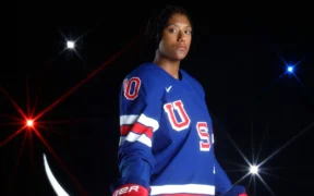 Laila Edwards, First Black Woman to Score for U.S. Women’s Hockey