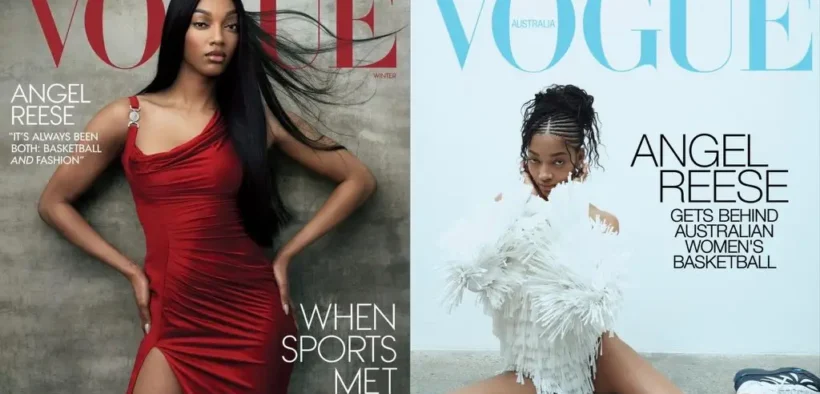 Angel Reese Makes a Bold Fashion Statement on Vogue Cover