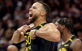 Stephen Curry Leads Warriors’ Play-In Surge With Statement Performance