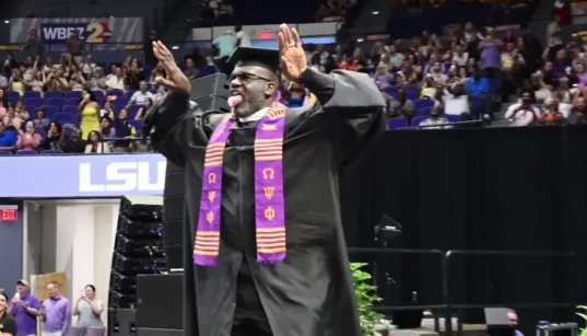 NBA Legend Shaquille O’Neal Graduates With Master’s Degree From LSU