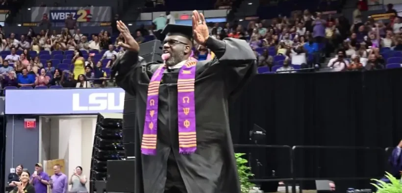 NBA Legend Shaquille O’Neal Graduates With Master’s Degree From LSU