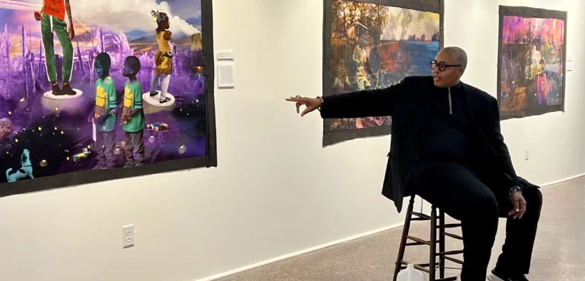 Black Art In America Founder Najee Dorsey Chosen for Historic America 250 Mural