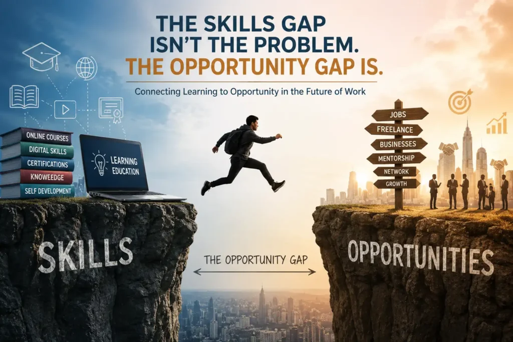 Why the Future of Work Needs More Than Online Learning: Closing Skill Gap