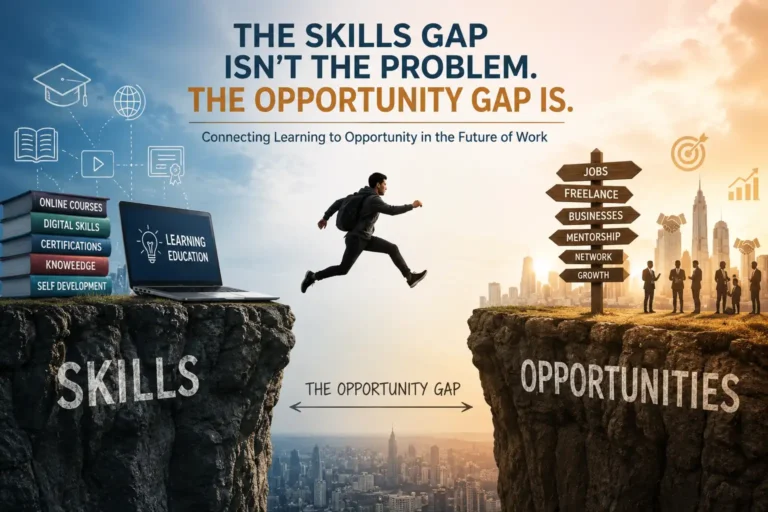 Why the Future of Work Needs More Than Online Learning: Closing Skill Gap