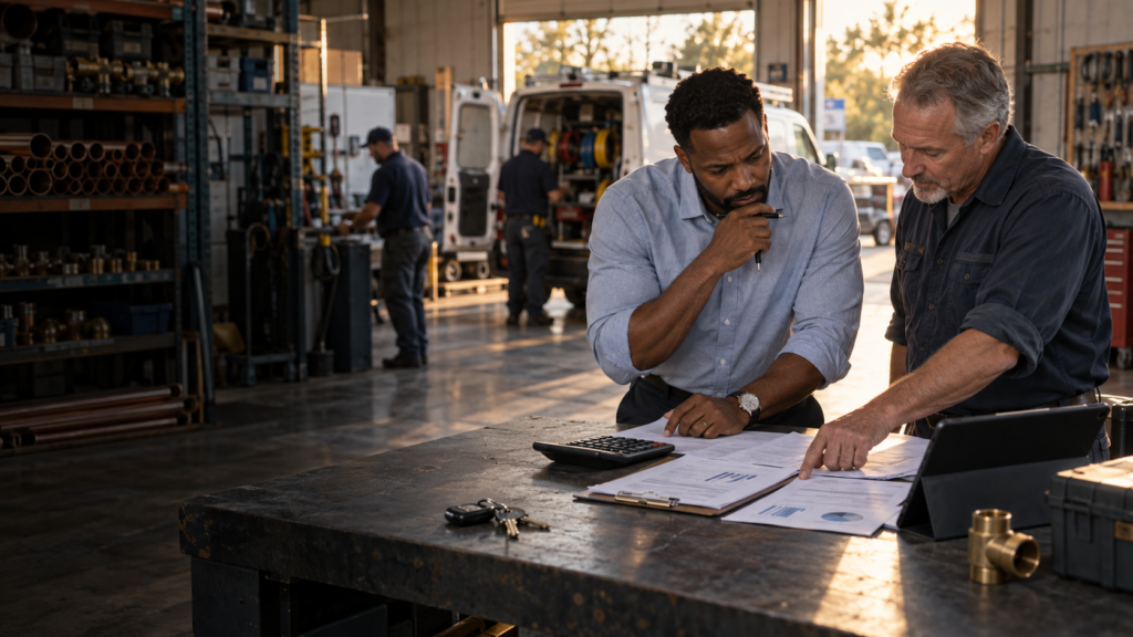 The “Boring Business” Math — What Does a $300K-Profit Plumbing Company Actually Cost?