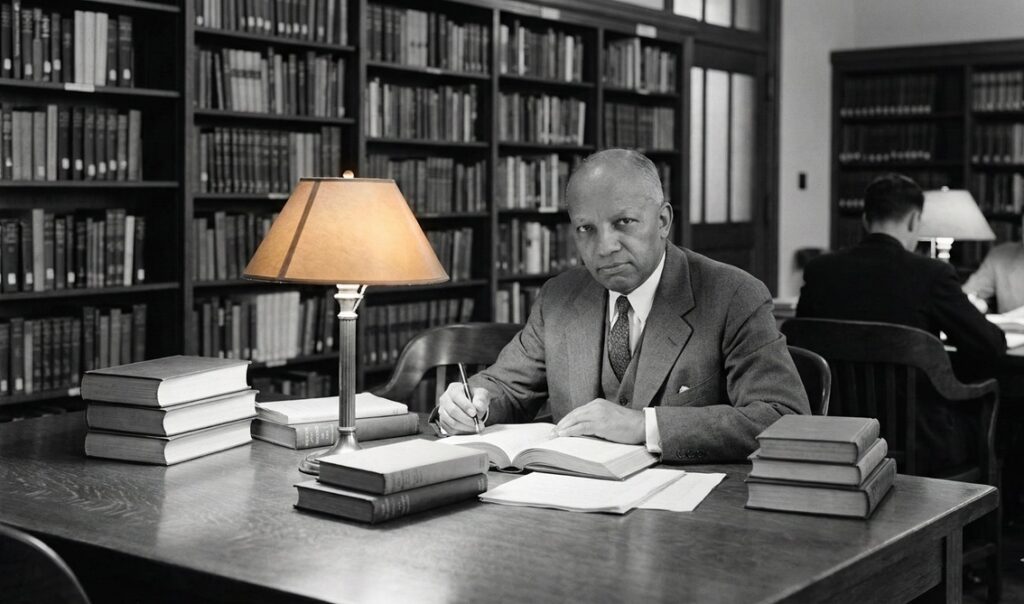Carter G. Woodson: The Man Who Proved “The Negro Has a History”—And Why It Still Matters in 2026 On July 18, 1922, Carter G. Woodson bought a three-storey house at 1538 Ninth Street NW in Washington, D.C. The Association for the Study of Negro Life and History took the first floor. Woodson lived upstairs. The arrangement put his home and his work in the same building. He edited a journal there, ran a publishing company and organized a campaign to bring Black history into classrooms. For a field that many established institutions had neglected, the address became a place to do the work. Negro History Week reaches its centennial in 2026. Woodson is often remembered for starting the observance that grew into Black History Month. The less familiar part of the story is what he built around it: an organization that collected research, published it and tried to get it into the hands of teachers and the public. Carter G. Woodson Built a Home for Black History Woodson was born in Virginia in 1875 to parents who had been enslaved. Before he pursued higher education, he worked as a miner and sharecropper. He earned a doctorate in history from Harvard in 1912. A degree gave him a place in the academy. It did not make Black history easy to find in the collections and publications that shaped accepted accounts of the past. On September 9, 1915, Woodson and fellow scholars founded the Association for the Study of Negro Life and History. It is now known as the Association for the Study of African American Life and History, or ASALH. The founders wanted the public to know about Black Americans’ contributions to the country. The association began publishing The Journal of Negro History the following year. Scholars could use it to publish work that might otherwise have struggled to find a home. The journal continues today as The Journal of African American History. There was research to do before an article could be written. Woodson looked for records about Black soldiers in the First World War. He asked people who had survived slavery to share their testimony and searched for letters and artifacts. Some documents were hard to locate. Others had never been gathered in one place. Finding them shaped what historians could say. “Not to know what one’s race has done in former times is to continue always a child.” — Carter G. Woodson Research and publication needed money, equipment and people who could carry the work through. Woodson founded Associated Publishers to print books on Black history and education. The National Park Service identifies the company as publisher of The Negro in Our History in 1922 and The Mis-Education of the Negro in 1933. The money did not come easily. A JSTOR review of Woodson’s archival work says the Guggenheim and Carnegie institutions declined to fund him. Woodson also formed alliances with the Library of Congress and other organizations. Those connections mattered, but they did not run the association for him. The journal needed editors. Books needed to be printed and distributed. The organization needed people to keep showing up. It had far fewer resources than a university. Much of its work rested on Woodson and the networks of educators, scholars and community groups around him. The association could not take the place of the academy. It could give researchers and readers somewhere to meet. Teachers and Communities Carried the Work Woodson and the association launched Negro History Week in 1926. February already brought celebrations of Frederick Douglass and Abraham Lincoln. Woodson used the month’s existing focus to make room for a broader account of Black life. The week was not established as a government holiday. Woodson announced it. Teachers, churches, civic groups and local communities decided what to do with it. For schools, the date created an occasion to plan lessons. For community organizations, it offered a reason to hold programs and bring people together. The campaign needed those local efforts. An announcement from Washington could not make Black history part of everyday teaching on its own. Woodson also worked to give educators material they could use. At Mary McLeod Bethune’s request, ASALH began publishing the Negro History Bulletin in 1937. Teachers had something to bring into the classroom, not only a date to mark on the calendar. Black communities had been building schools and colleges when white institutions excluded them. The history of historically Black colleges and universities describes how those institutions served students shut out of much of American higher education. Woodson’s association became part of that wider work, with its focus on research and publication. Negro History Week continued after Woodson’s death in 1950. Local observances and student activism helped expand it. Black History Month was first federally recognized in 1976. The month came later; it grew from an effort Woodson had started decades before. ASALH has named its 2026 theme “A Century of Black History Commemorations.” The association says it continues to research, preserve, interpret and disseminate Black history. A centennial can draw attention to that work. It cannot decide who will fund it or whose records will be kept. “The mere imparting of information is not education.” — Carter G. Woodson Digital Archives Still Depend on People A scanned document can be read around the world. Plenty of historical material is still difficult to find, and putting a scan online does not tell readers what it means. Someone has to locate the document, transcribe it, explain its context and keep the collection available. A project to build an archive of Black women’s diaries from Reconstruction shows what goes into making a collection useful. Students are transcribing and annotating diaries and connecting them to other historical records. The public launch is planned for October 2026. Uploading a page is only one part of the task. Readers also need to be able to make sense of what is on it. Artificial intelligence may help people search a large collection or compare a summary with its source. It can also return invented citations, plausible errors and images of events that never happened. The American Historical Association’s 2025 guidance on AI in history education warns that generative systems reflect the limitations of their source material. Historians still have to check evidence and understand context. That matters when some communities left fewer records in the archives. If letters, diaries and photographs were less likely to be collected, an AI system searching what survives can repeat that imbalance. A larger volume of search results does not make the record more complete. Woodson’s operation leaves a practical question for anyone building an archive, teaching history or publishing research: where did the source come from? Who created it? Has someone changed or transcribed it? What can it tell us, and what can’t it? Readers need that information whether they find a record in a book, a database or an AI-generated answer. Woodson’s work depended on other people from the start. Scholars and community networks helped the association reach beyond its headquarters. New tools may help preserve more material, but they cannot decide what deserves to be collected. People and institutions still make that choice. FAQs Who was Carter G. Woodson? Carter G. Woodson was a historian, educator and author. He founded the Association for the Study of Negro Life and History in 1915, established The Journal of Negro History and launched Negro History Week in 1926. What did Woodson mean by saying Black people had a history? He challenged scholarship and education that left Black life out of the historical record. Woodson argued that Black people’s experiences deserved serious study and preservation, then built organizations to support that work. How did Negro History Week become Black History Month? Woodson launched Negro History Week in 1926. Teachers, communities and student activists expanded the observance over time. Black History Month was first federally recognized in 1976, decades after Woodson’s death. Why does Woodson’s work matter in the age of AI? AI can help search historical material, but it can also repeat gaps in the archives or produce false information. Preserving original records and checking interpretations against evidence remain essential.