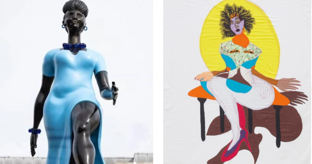 Tschabalala Self Broke Auction Records with Her Bold New Art
